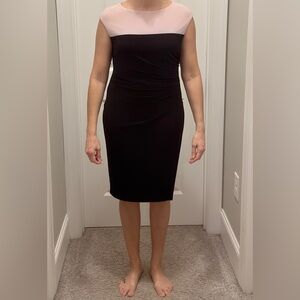 Chaps Elegant Black Sleeveless Dress